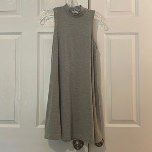 Urban Outfitters Heather Gray Mock Neck Dress
